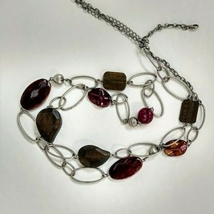 *5 for $25 sale* wood, metal, & resin necklace
